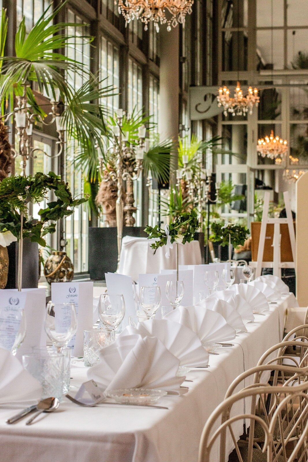 Catering im Palmenhaus