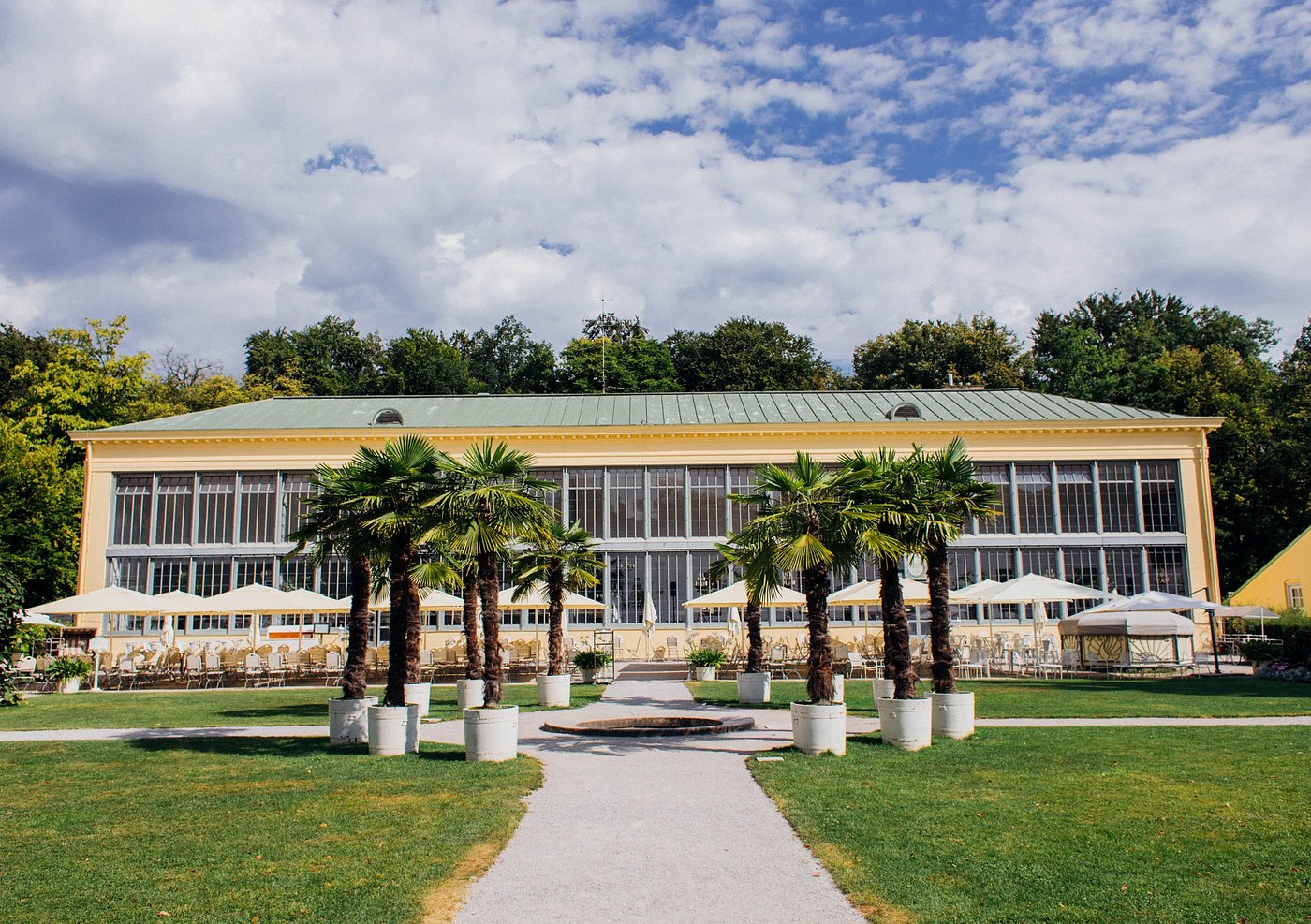 Palmenhaus im Nymphenburger Schlosspark